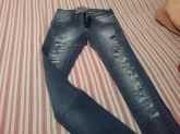 Calça Jeans Rasgado
