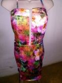 Vestido Cetinado Verão 2014 - Tamanho Único -